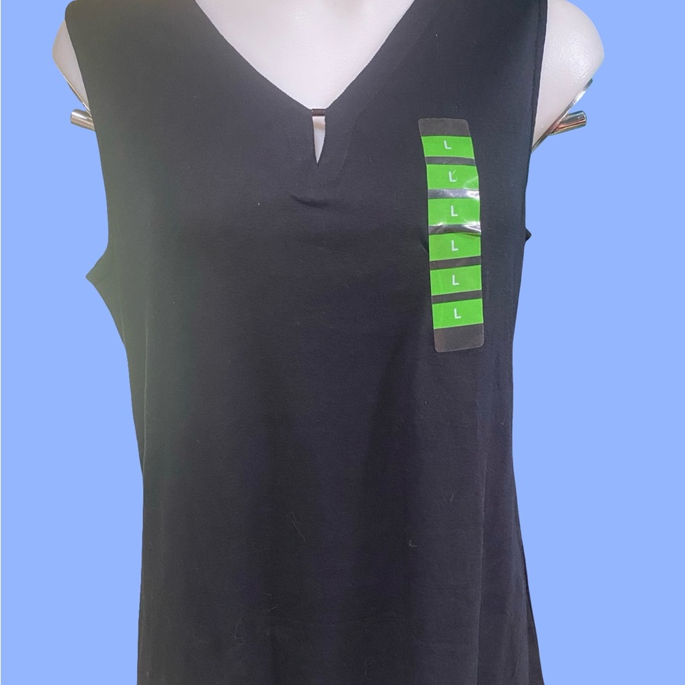 Jones New York Black Tank Top